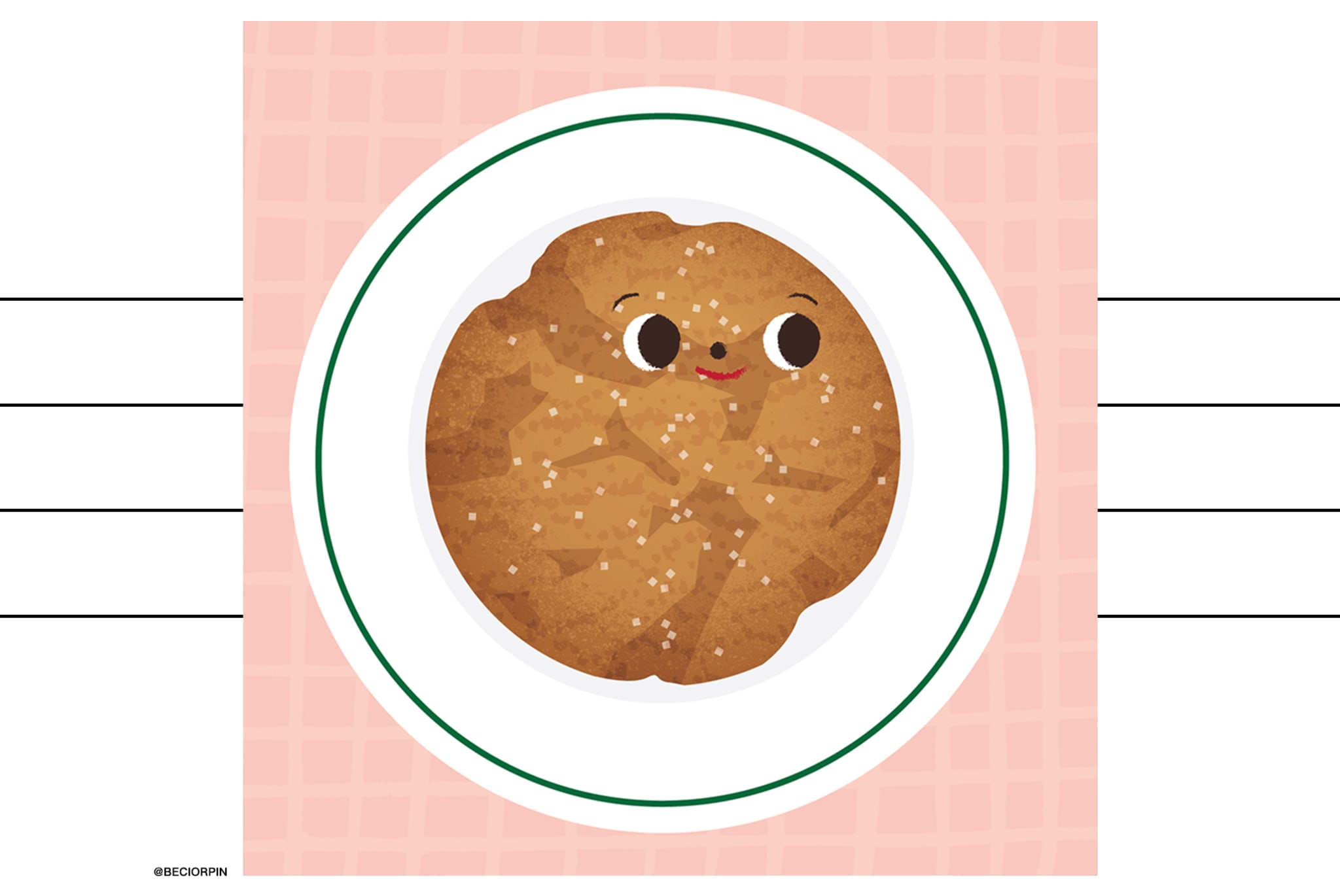 Falco's peanut butter miso cookie